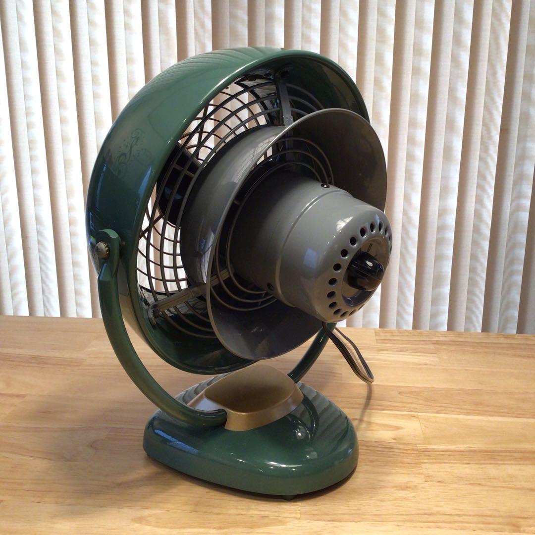 美品　ボルネード　VF20　サーキュレーター　復刻デザイン　アンティークグリーン