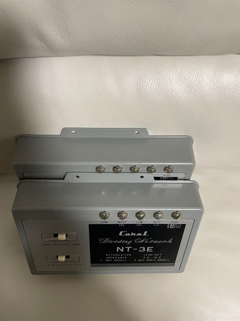 Coral NT-3E 分配ネットワーク 2台 2way 3way切替 ジャンク