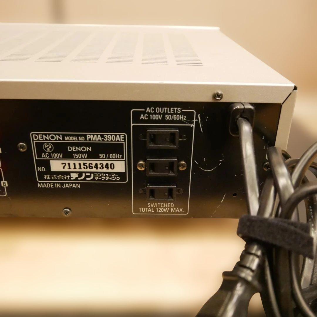 DENON PMA-390AE 動作良好 クリーニング済みプリメインアンプ