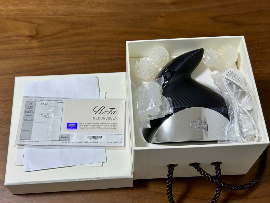 新品　ReFaリファビューテック ヘッドスパ　ブラック