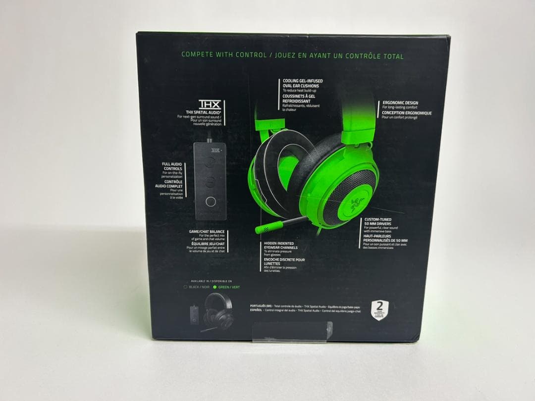 Razer Kraken ゲーミングヘッドセット（ヘッドホン）新品