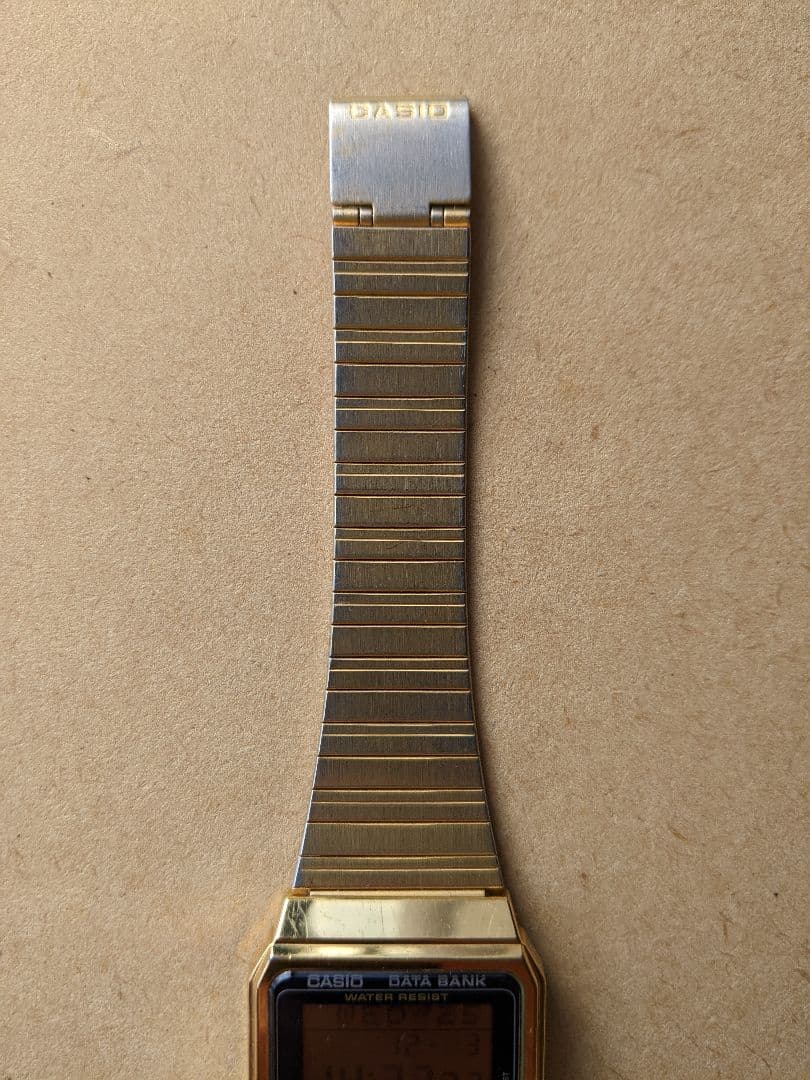 カシオ データバンク DB-310 ゴールド CASIO DATA BANK