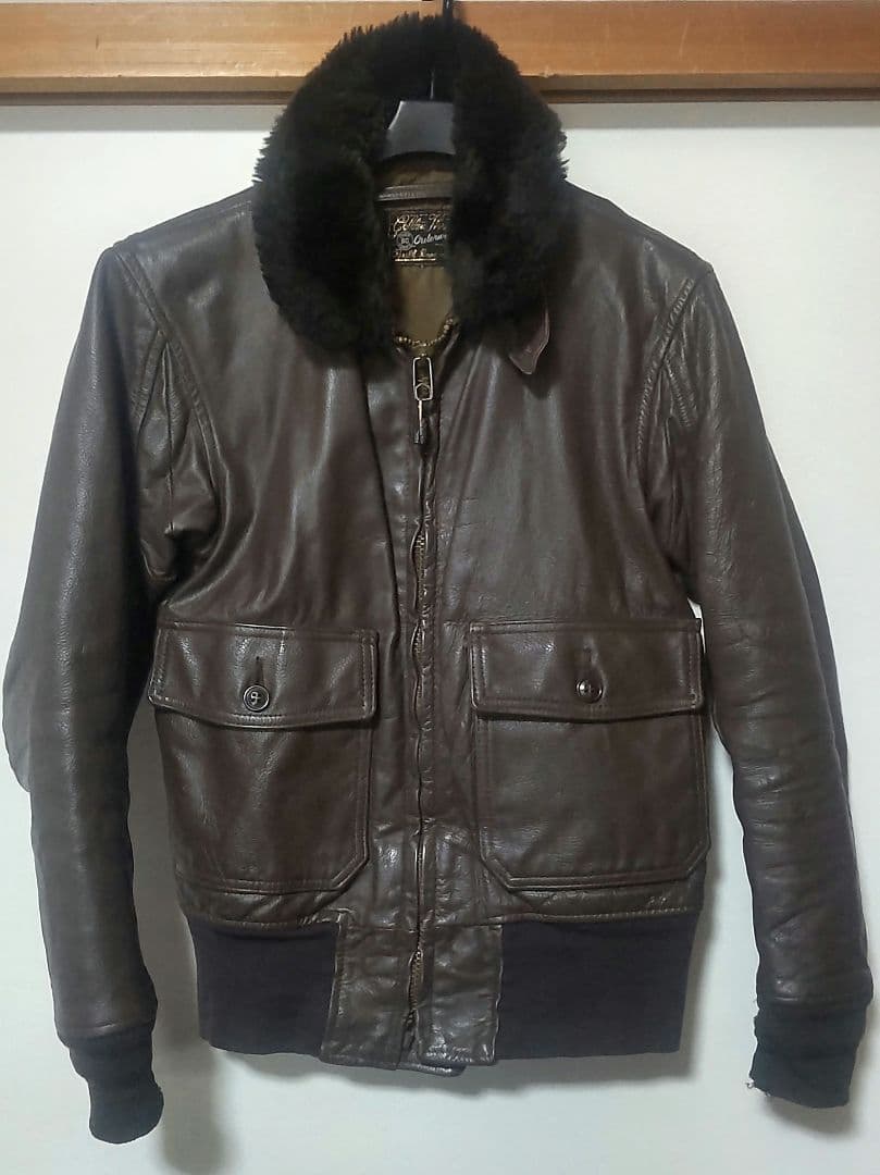 ★★てっちん★★ヴィンテージU.S NAVY G-1ジャケットUSN レア