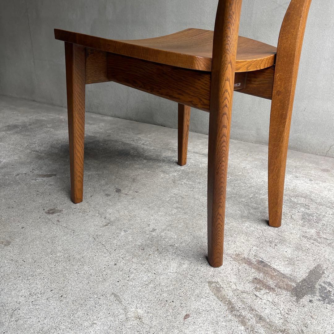 廃盤　希少　極美品　飛騨清見工房　ダイニングチェア　オーク無垢材