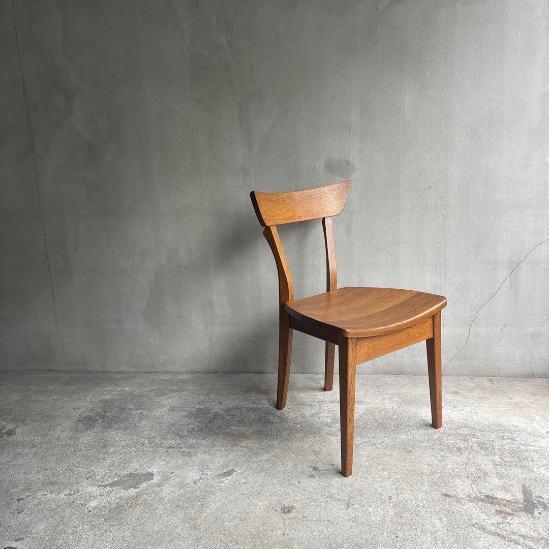 廃盤　希少　極美品　飛騨清見工房　ダイニングチェア　オーク無垢材