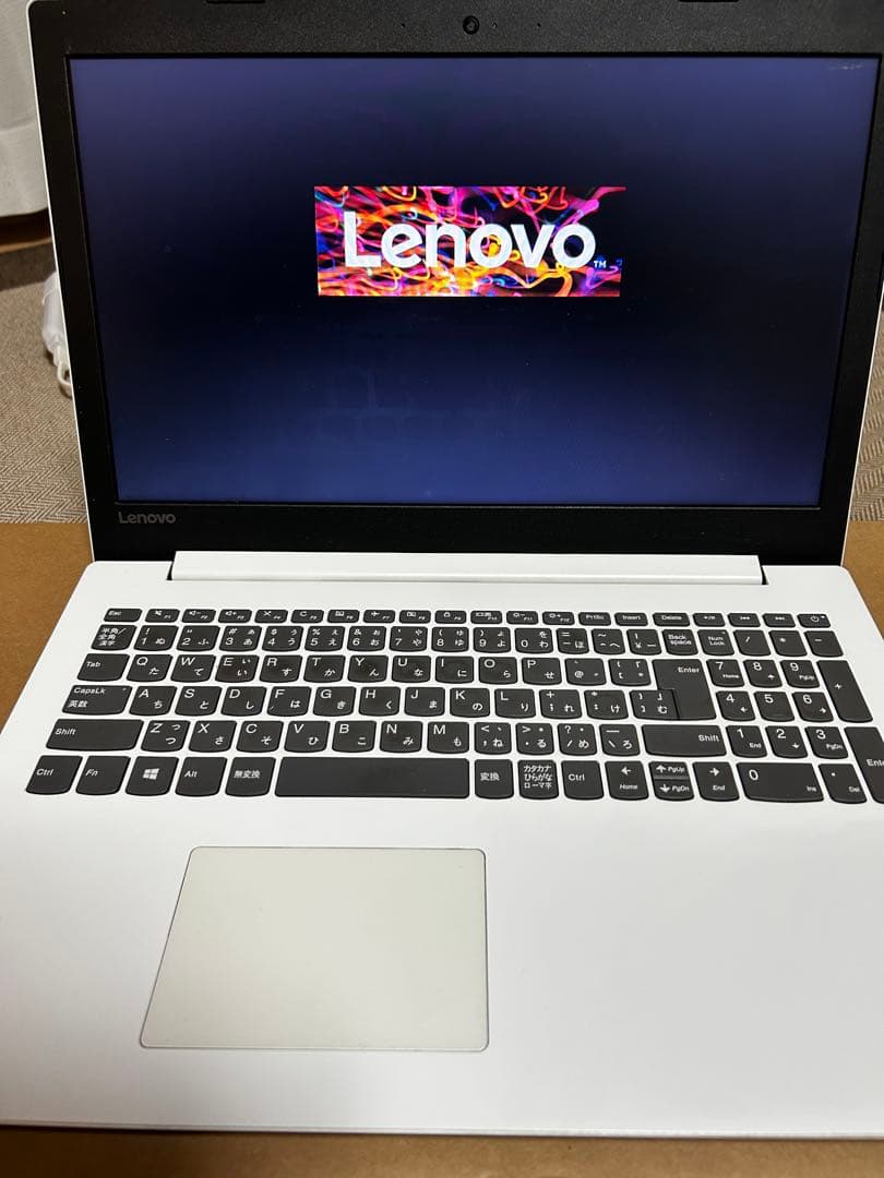【ジャンク】Lenovo ノートPC本体 ホワイト
