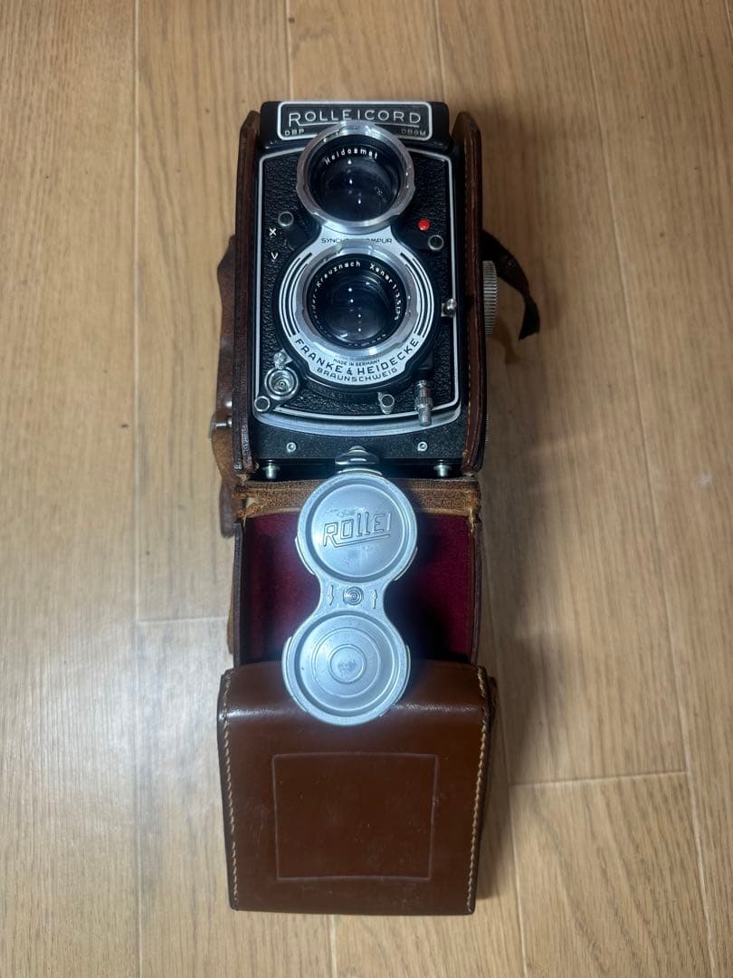 ROLLEICORD 二眼レフカメラ 1:3.5/75レンズ付き フィルムカメラ