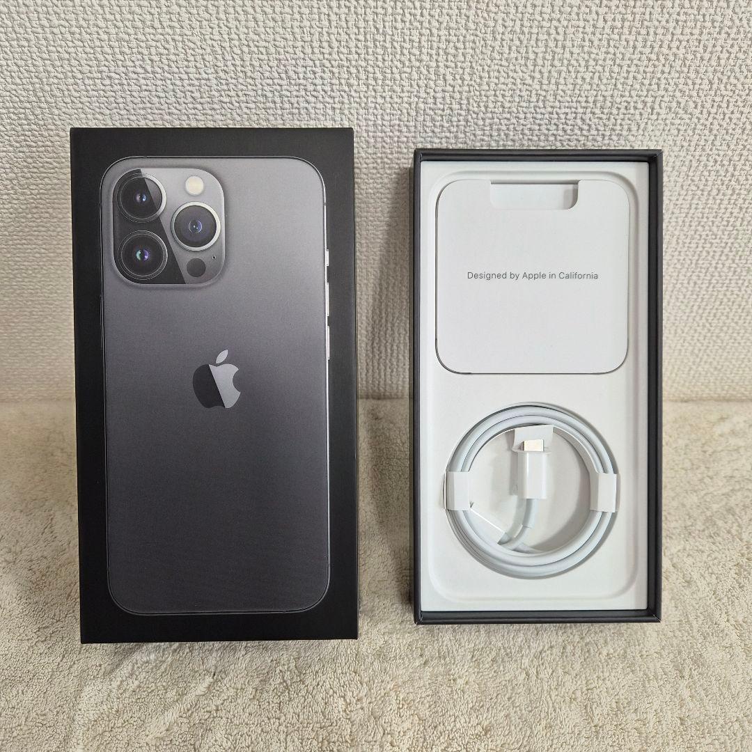 【美品】Apple iPhone 13 Pro グラファイト 本体　256GB