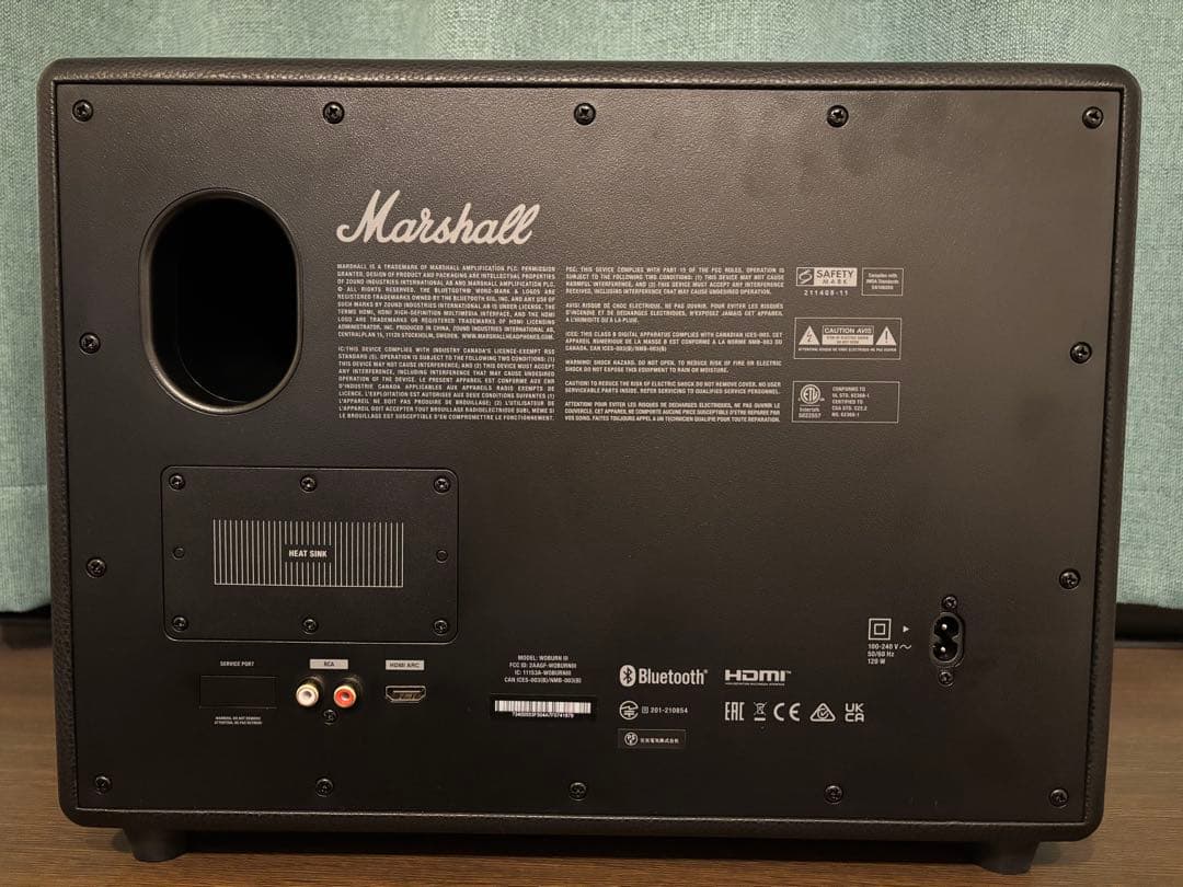 【美品】Marshall woburn Ⅲ ワイヤレススピーカー