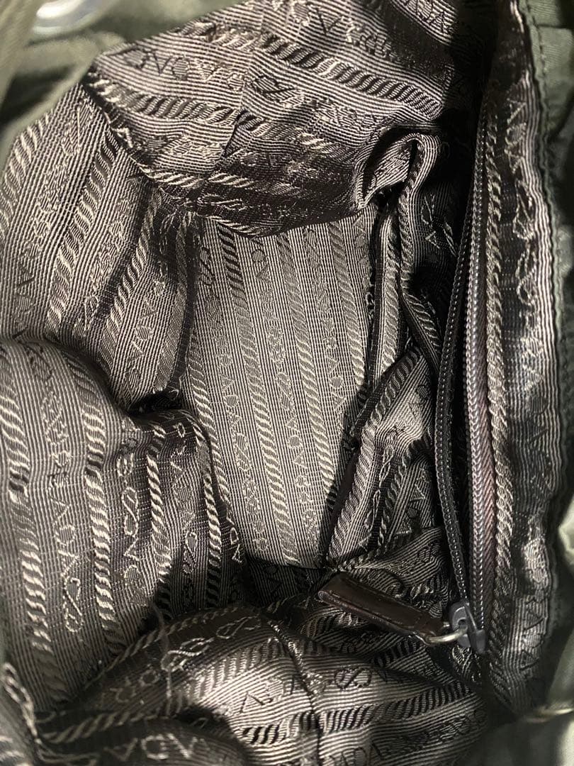 5【PRADA 】プラダ リュック・バックパック オリーブグリーン