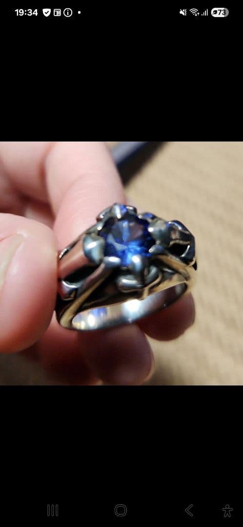 t*a様 BWL シルバーリング 装飾的デザイン