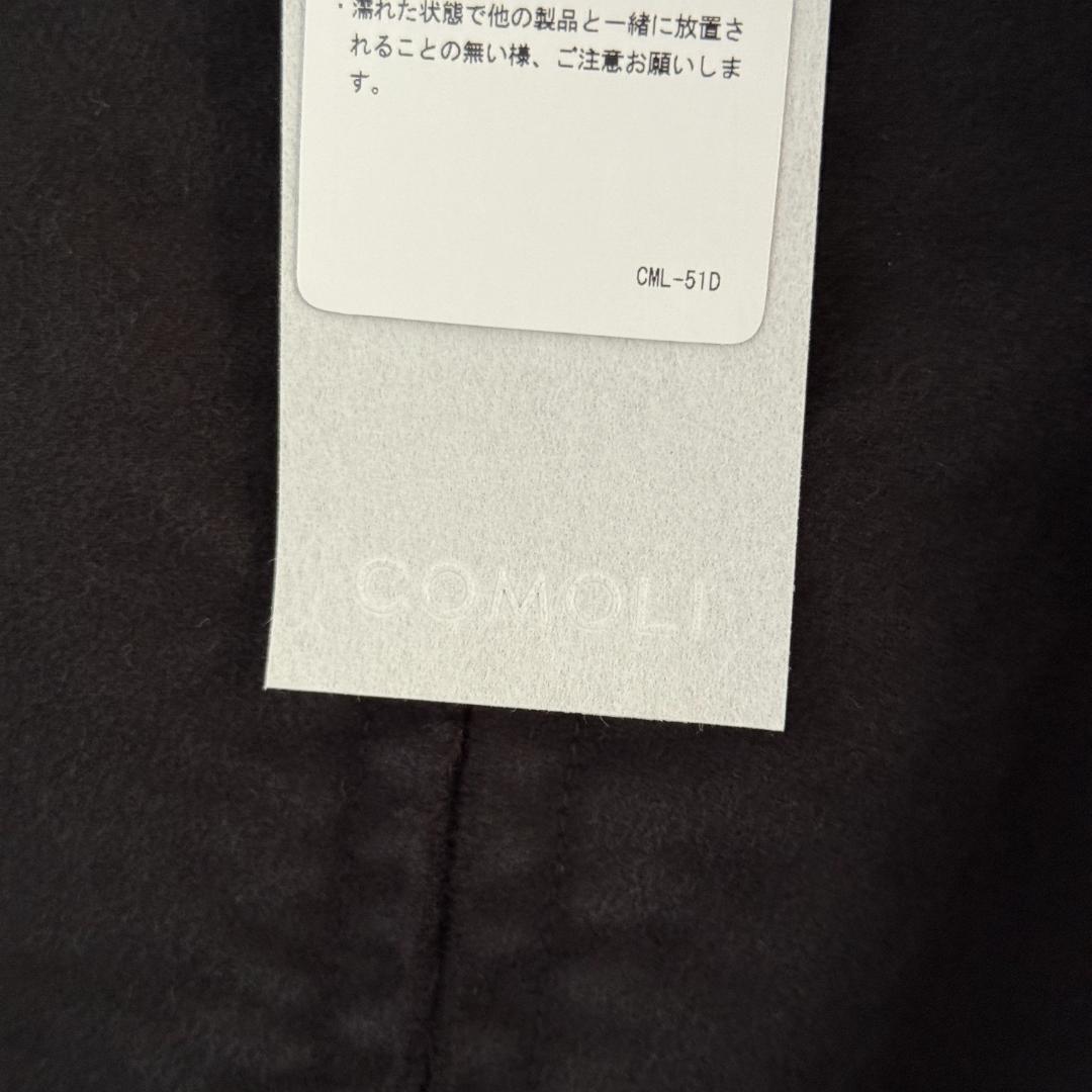 COMOLI直営店限定ゲリラ発売 モールスキンショートジップジャケット フェード