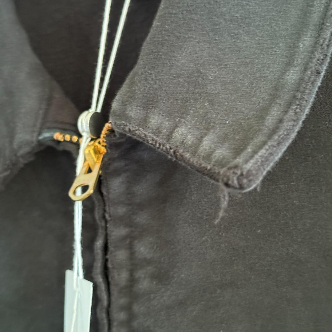 COMOLI直営店限定ゲリラ発売 モールスキンショートジップジャケット フェード