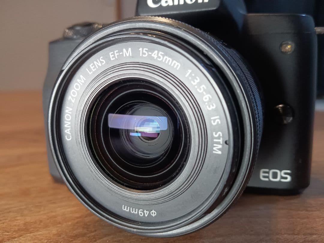 【センサー清掃済み】Canon EOS Kiss M 標準レンズキット【保証付】