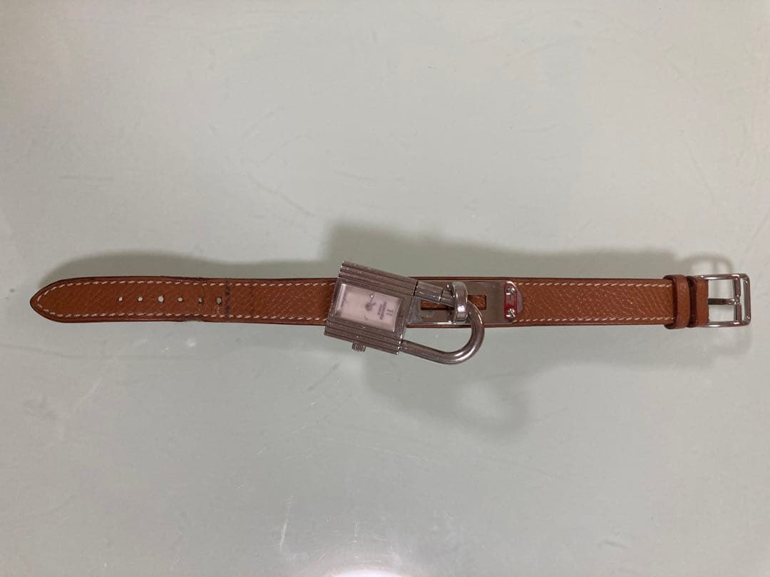 HERMES ケリー　時計　ブラウン