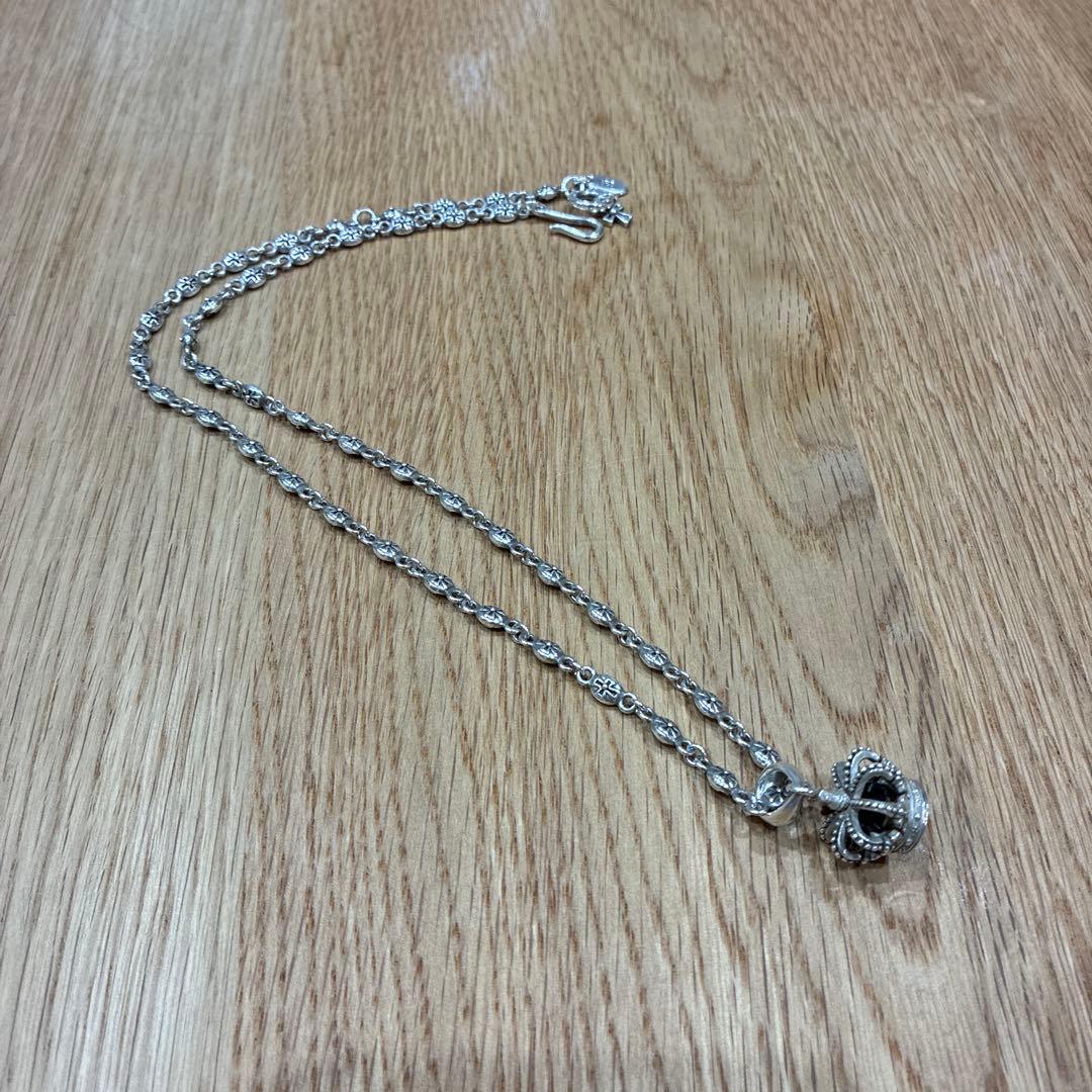 ジャスティンデイビス シルバー925 ヘビークロスチェーン【50cm】