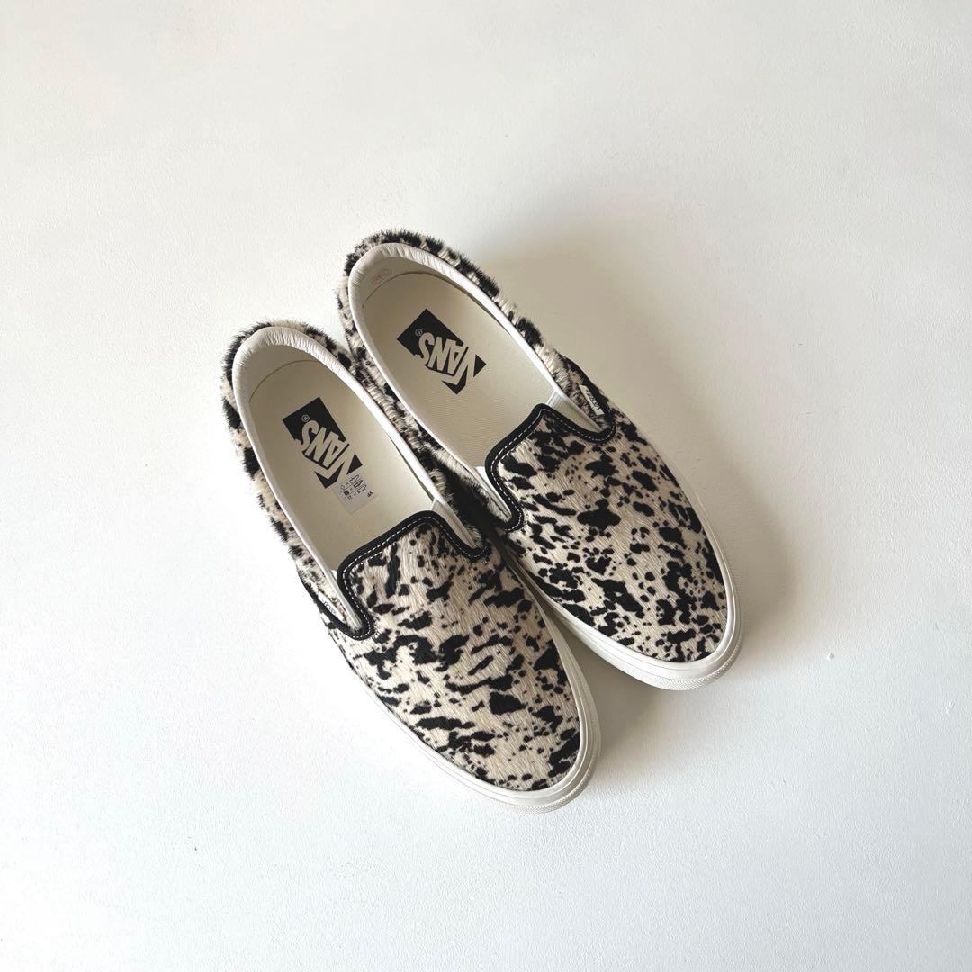 【完売・新品】VANS PREMIUM Slip-onポニー28.5スリッポン