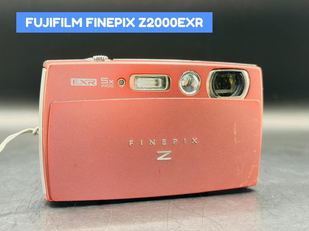 【希少品】 FUJIFILM FinePix Z2000EXR ピンク 動作品