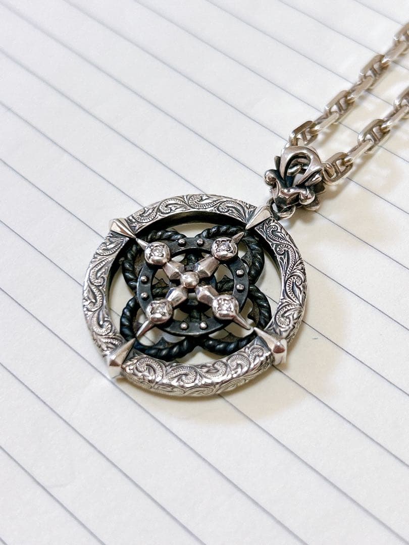 レア　Matelita マテリタ ハイルベルク ネックレス　シルバー　チェーン付