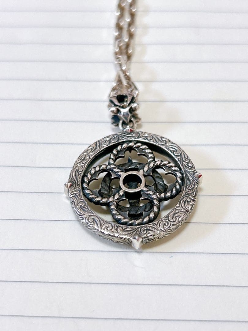 レア　Matelita マテリタ ハイルベルク ネックレス　シルバー　チェーン付