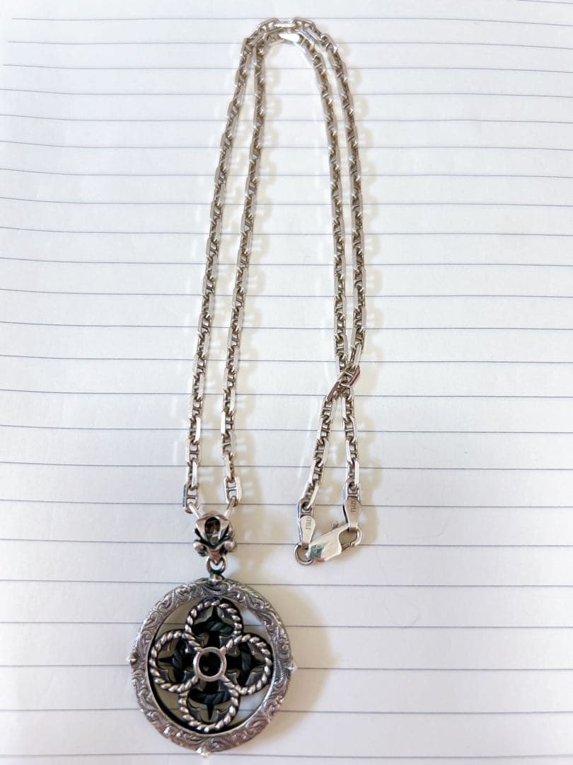 レア　Matelita マテリタ ハイルベルク ネックレス　シルバー　チェーン付