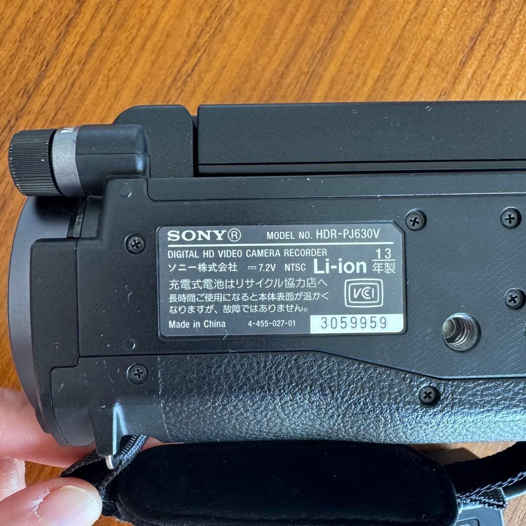 【本日限りセール】SONY ソニーハンディカムHDR-PJ630V ビデオカメラ