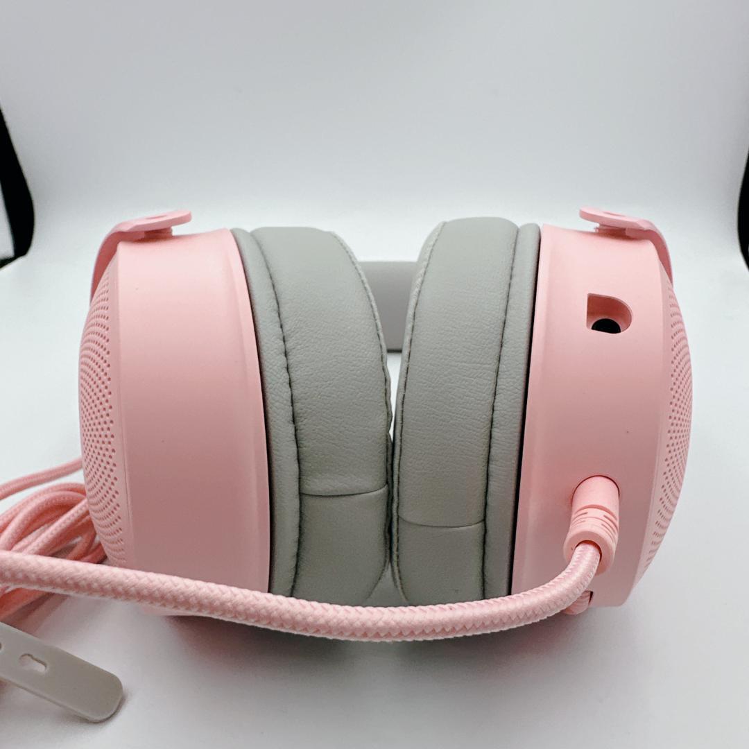ヘッドホン RAZER KRAKEN KITTY V2 PRO QUARTZ EDITION