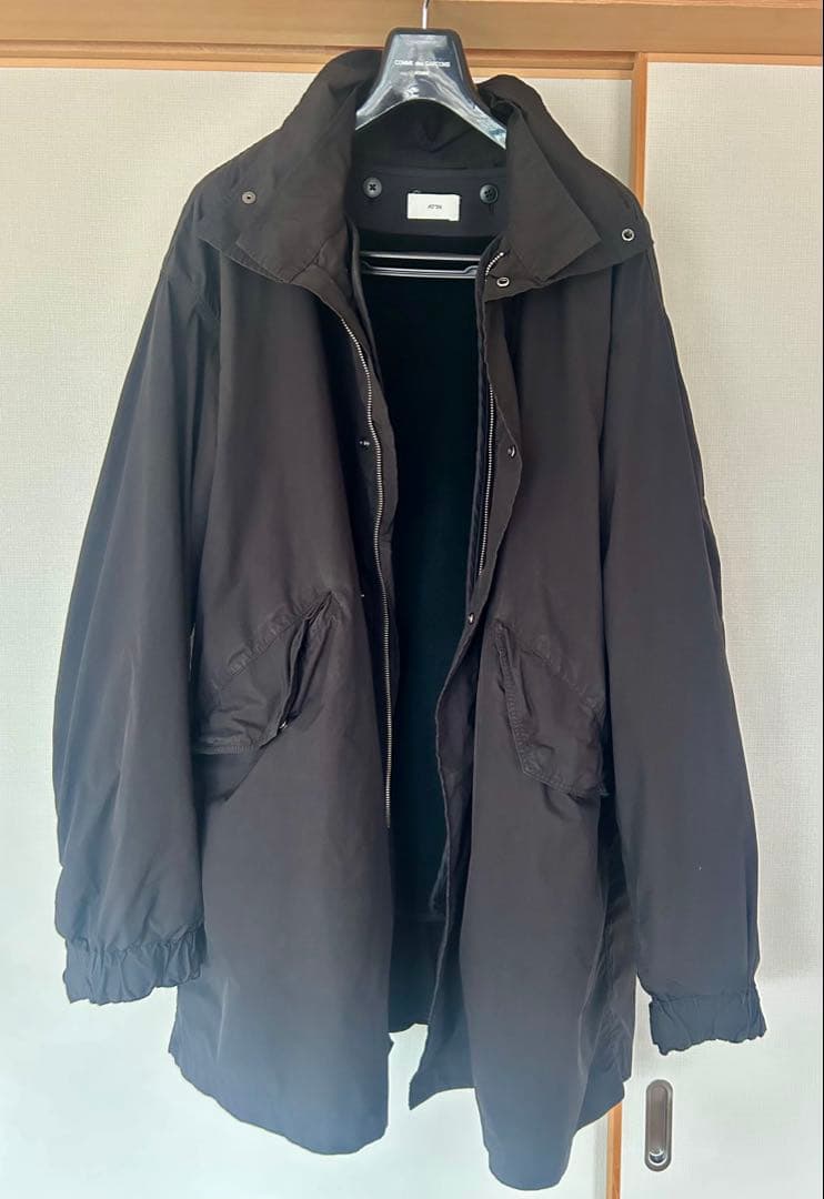 ジャケット・アウター ATON AIR VENTILE SHORT MODS COAT