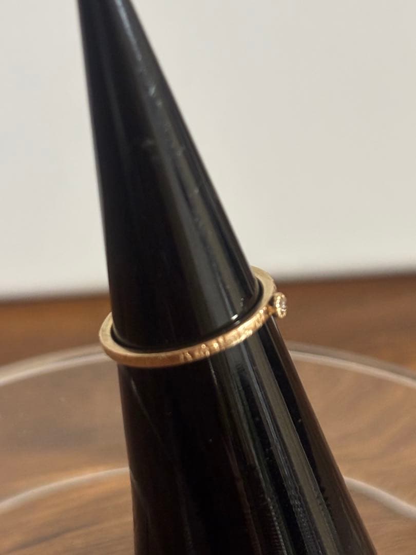 agete10Kゴールドリング、サイズ3