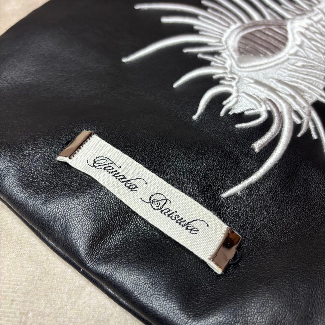 Tanaka Daisuke アッキガイ レザーバッグ トートバッグ ブラック