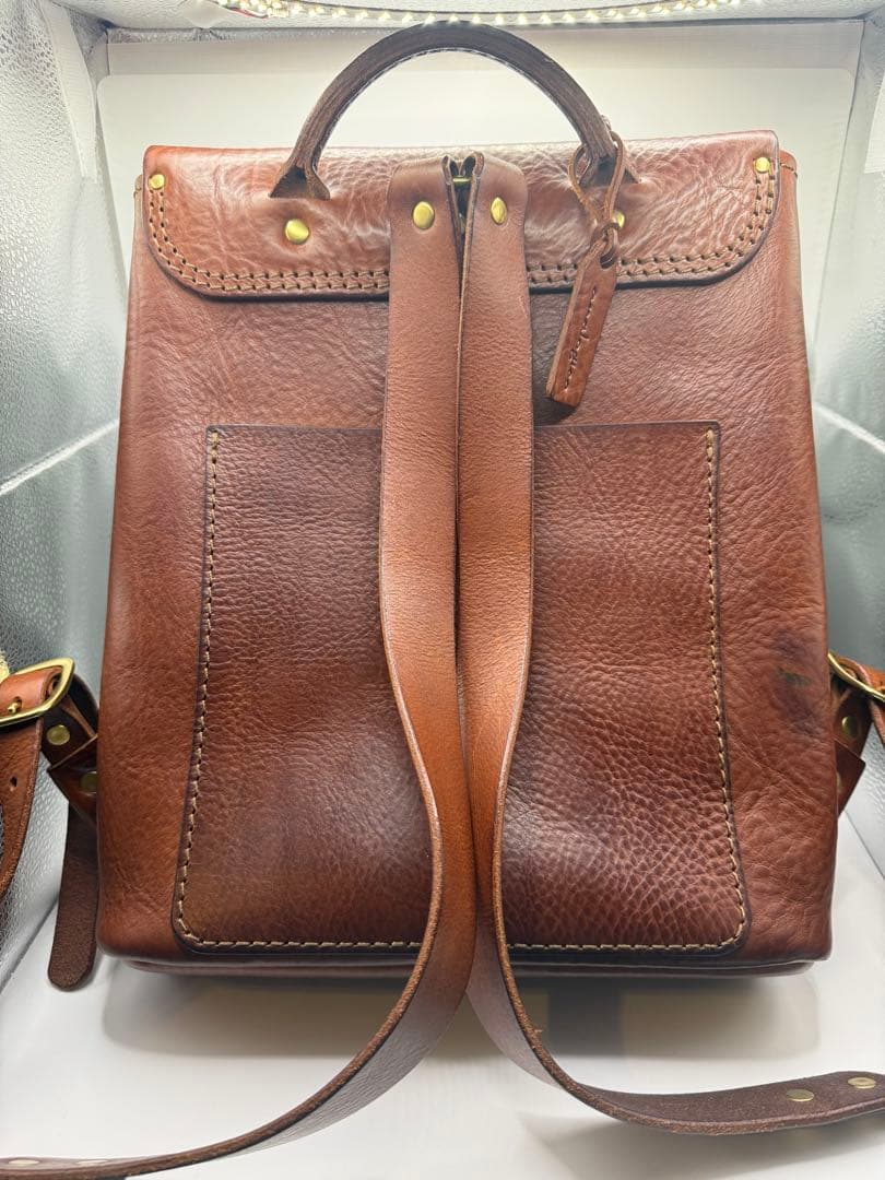 『最終値下げ』analogico（アナロジコ） 四角リュック Sサイズ