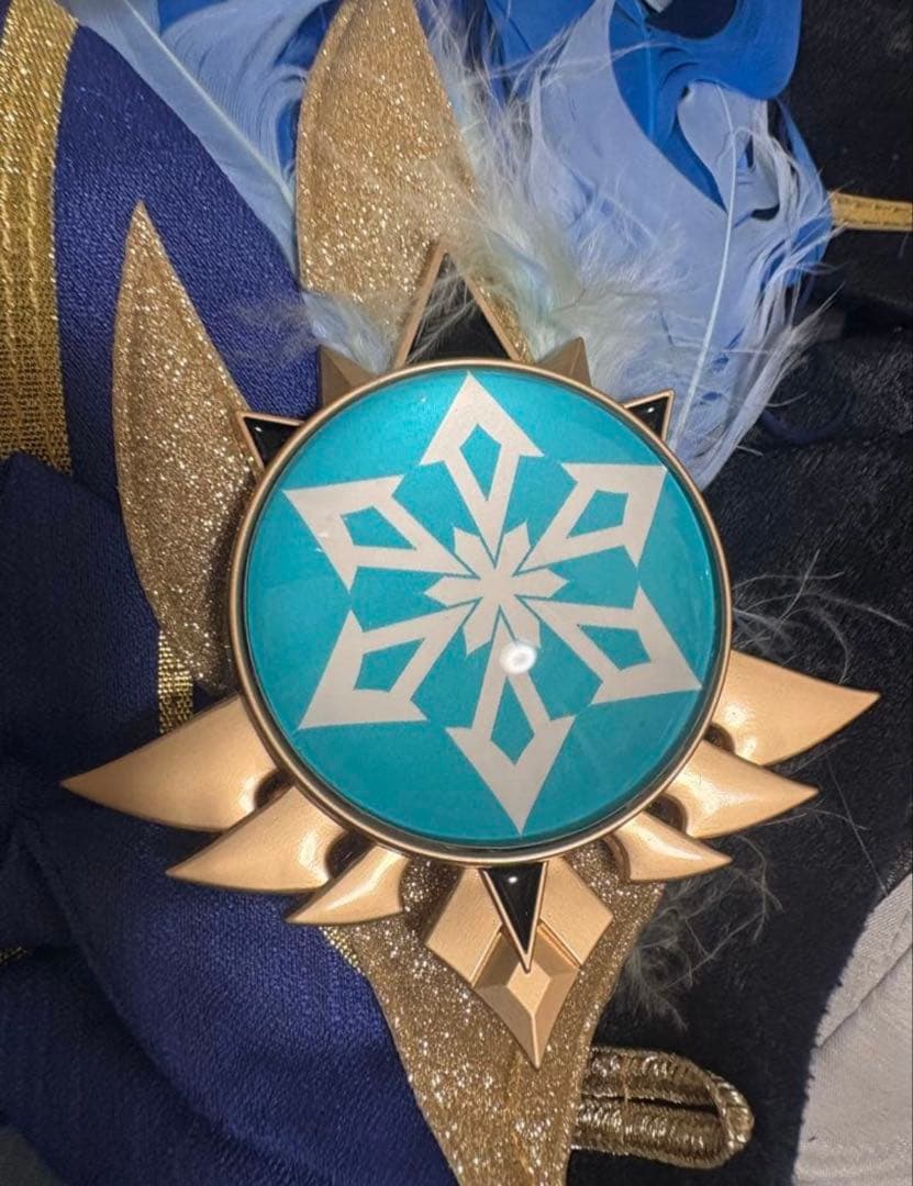 原神 エウルア 三分妄想 Mサイズ コスプレ衣装＋ウィッグ+靴