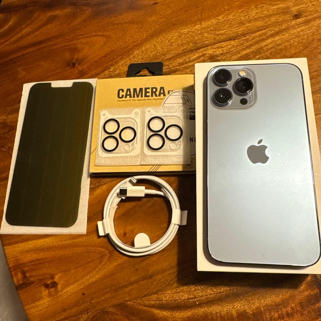 iPhone 13 pro MAX 1TB シエラブルー 国内版(17 pro)