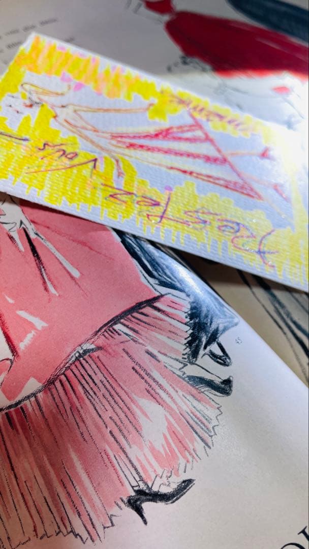 は*ち様 皇から愛を込めて❣️33日のパワー注入絵画 原画