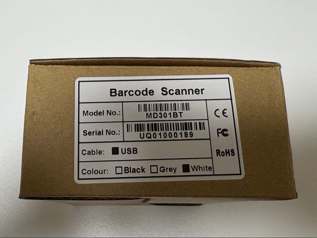 ワイヤレスレーザーバーコードリーダー MD301BTBluetooth接続タイプ