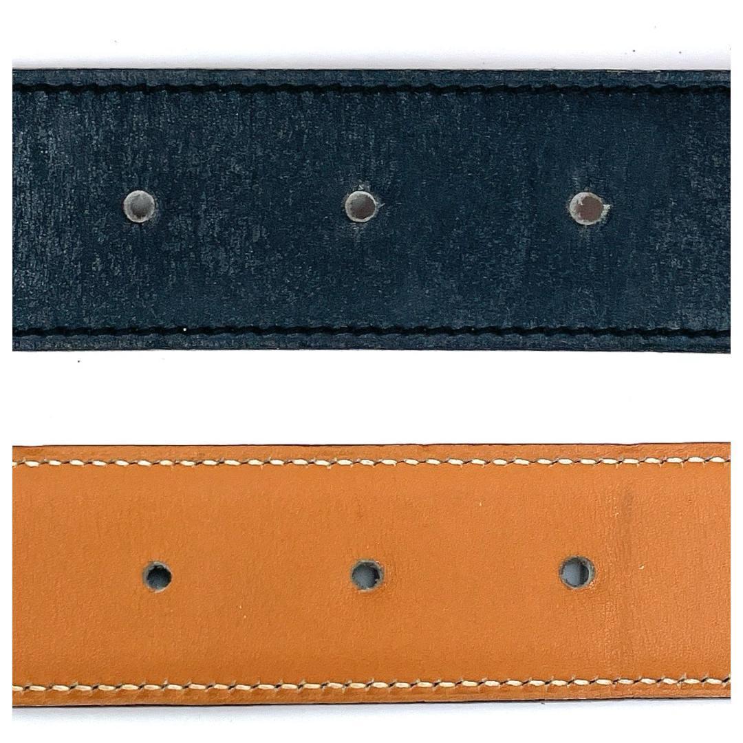 ✨️美品✨️ エルメス シュヴァル 馬 ホースバックル ベルト レディース 黒