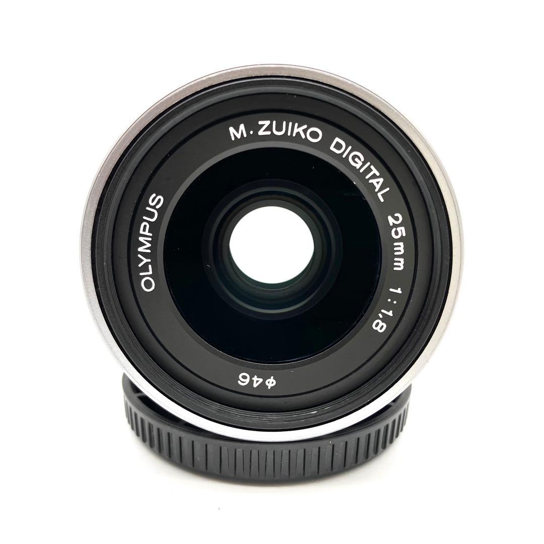 OLYMPUS 25mm F1.8 単焦点レンズ　シルバー