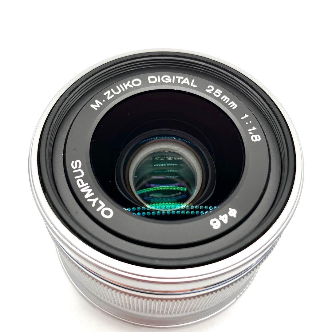 OLYMPUS 25mm F1.8 単焦点レンズ　シルバー