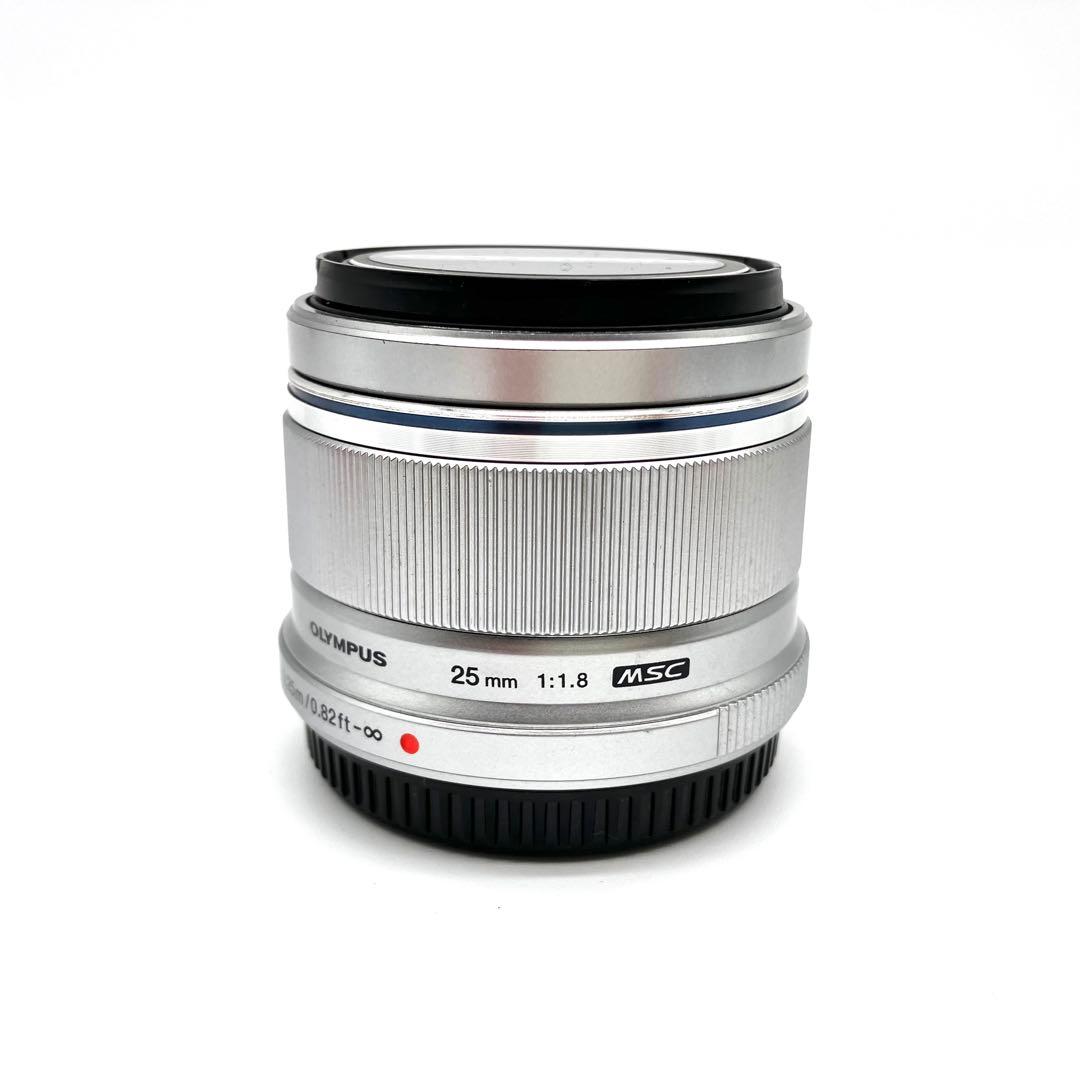 OLYMPUS 25mm F1.8 単焦点レンズ　シルバー