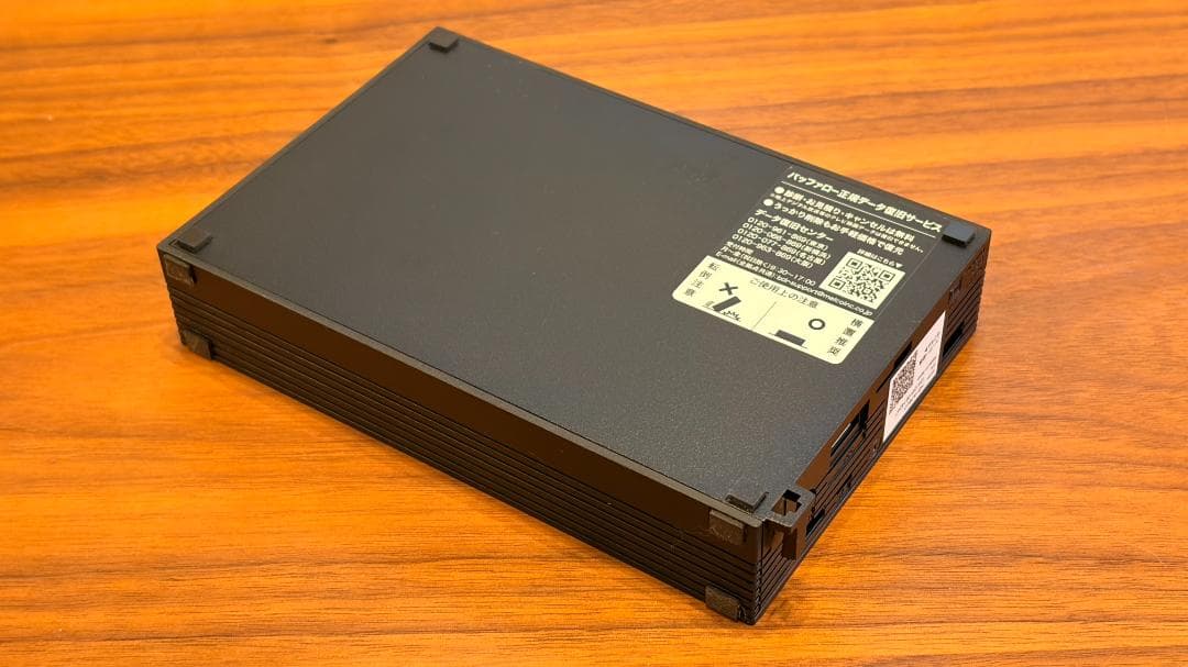 外付けHDD 8TB BUFFALO HD-AD8U3