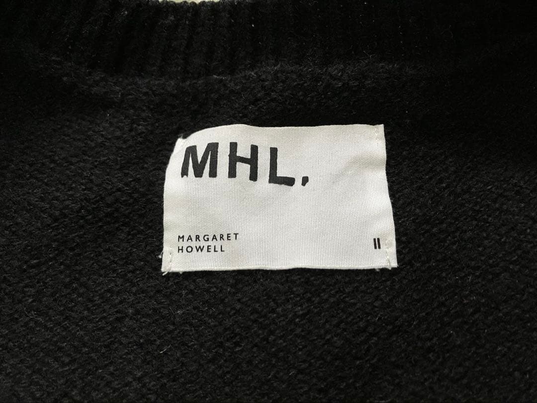 MHL.＊エムエイチエル＊黒ニットカーディガン