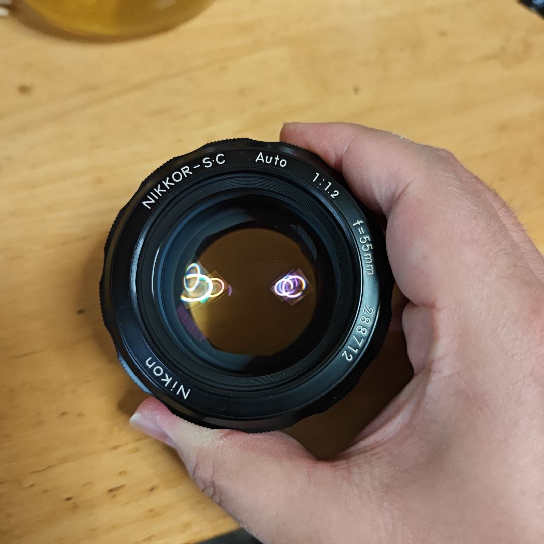 NIKKOR-SC auto 55mm f/1.2 単焦点レンズ