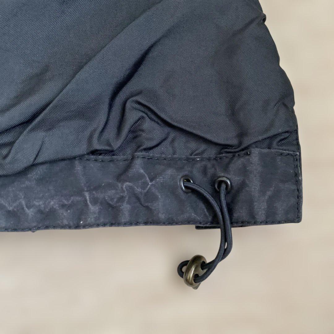 BARBOUR インターナショナル　M レア　ブラック　フード付き　オイルド