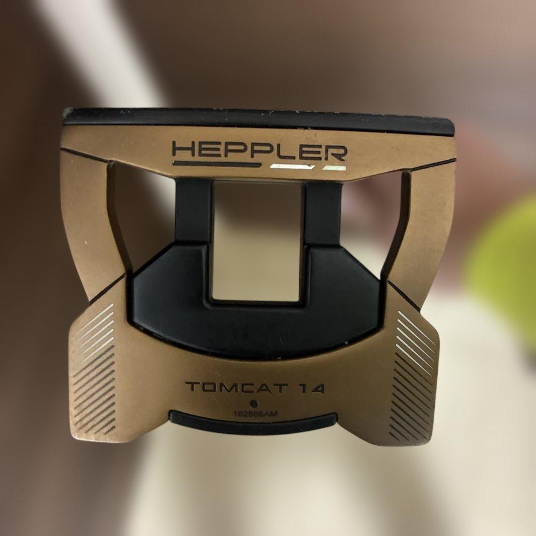 春*冬様 PING HEPPLER TOMCAT 14 パター ゴールド/ブラッ