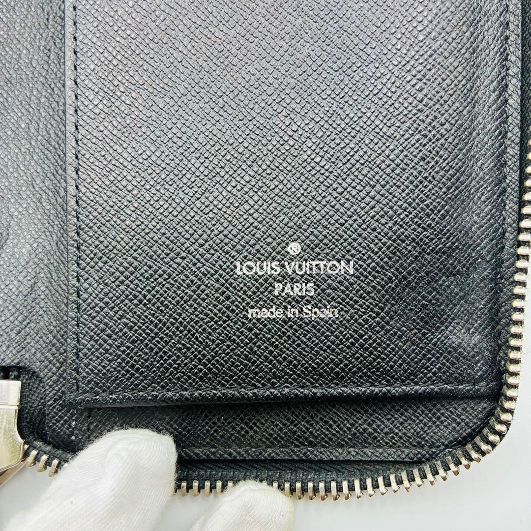 ルイヴィトン　財布　メンズ　ジッピーウォレット　ダミエ　グラフィット