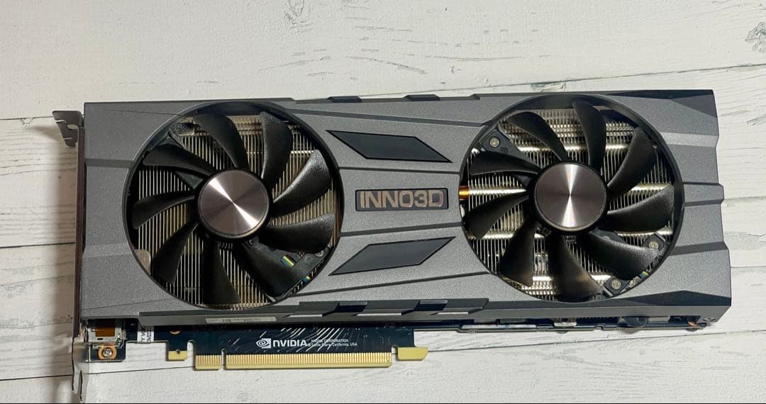 グラフィックボード・グラボ・ビデオカード INNO3D GEFORCE RTX 2070 SUPER TWIN X2 OC