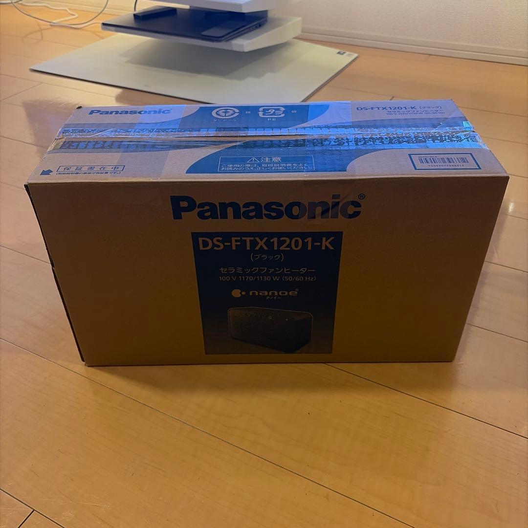 Panasonic セラミックファンヒーター DS-FTX1201-K