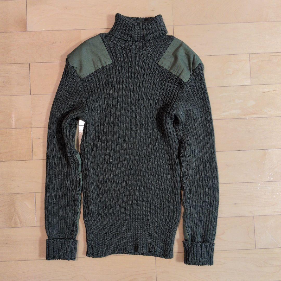 80's 英国製 ピーターストーム Peter Storm タートルネックニット