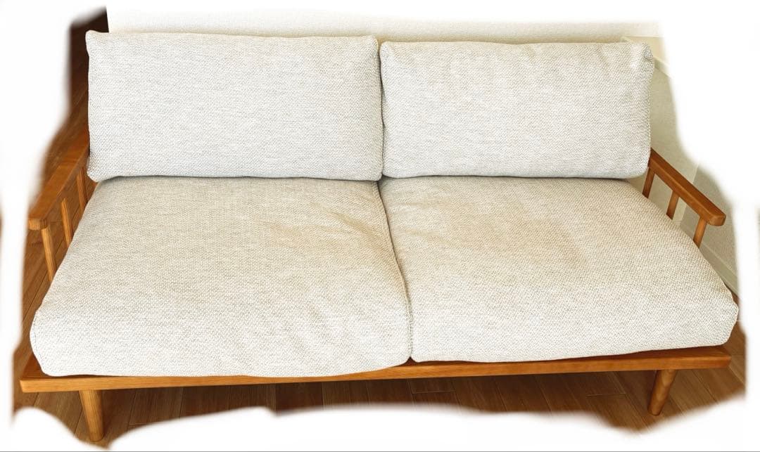 美品unico ウニコSIAL(シアル)カバーリングソファ 2.5シーター