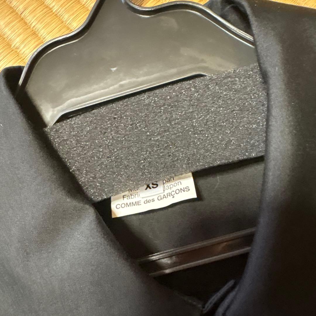 COMME des GARÇONS ブラックポケット付き長袖シャツ中古品